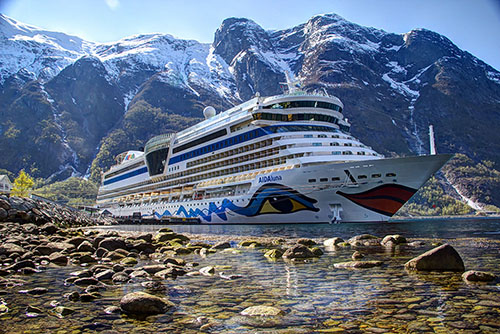AIDAluna in Norwegen